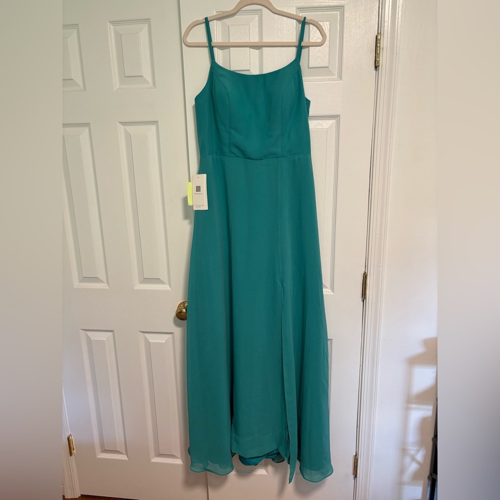 NWT Babaroni Bridesmaid Dress Maud Jade US 12